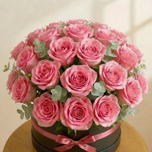 24 Blush HatBox
