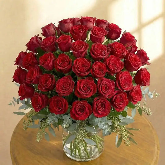 50 Red Roses