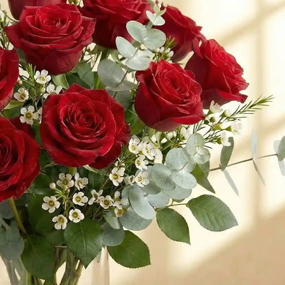 12 Red Roses Bouquet