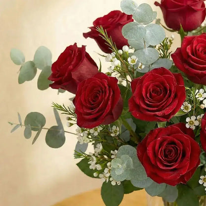 12 Red Roses Bouquet