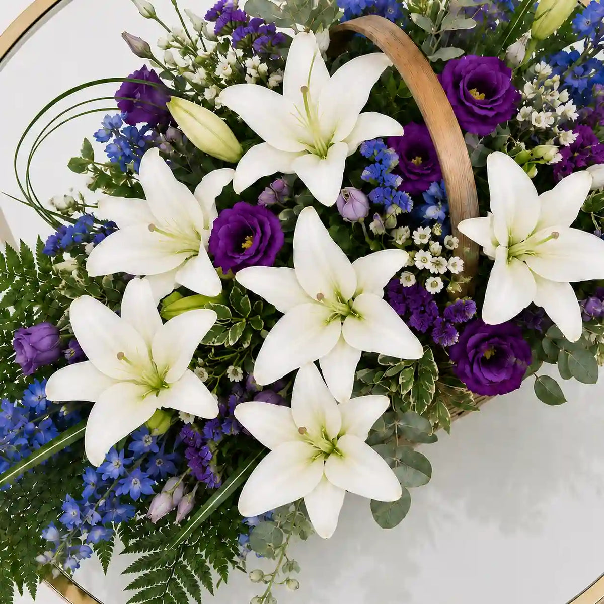 Violet Lily Cascade