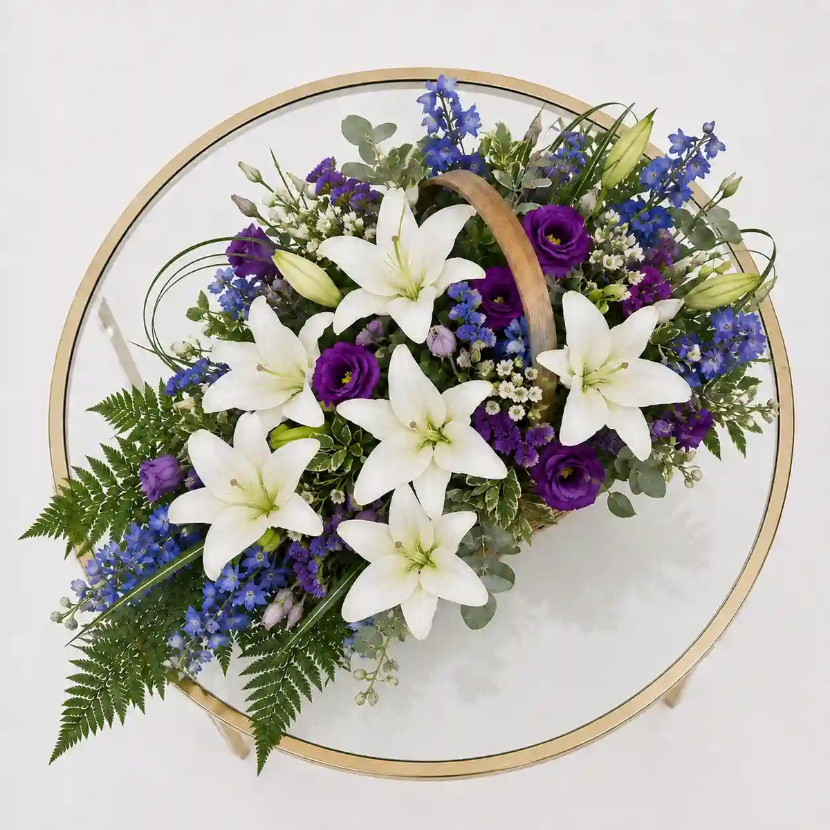 Violet Lily Cascade